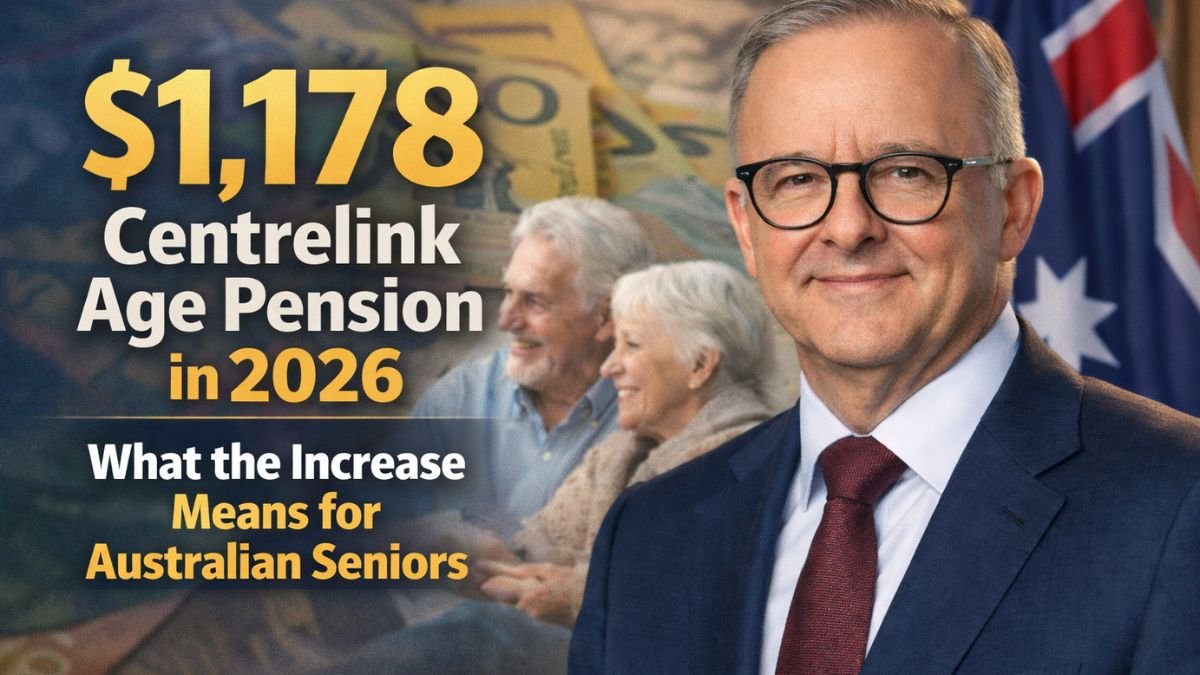 $1,178 Centrelink Age Pension in 2026 - What the Increase Means for Australian Seniors
