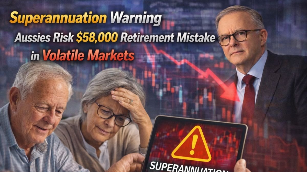 Superannuation Warning - Aussies Risk $58,000 Retirement Mistake in Volatile Markets